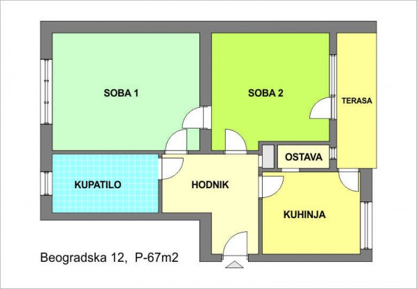 Prodajem Stan-Apartman, Centar, Beograd Grad