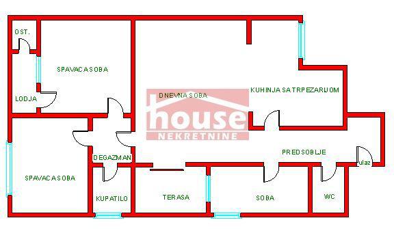 На продажу квартира, Nova Detelinara, Novi Sad Područje