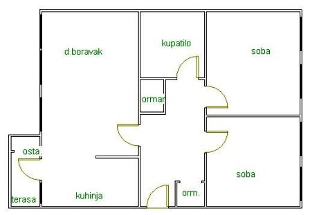 На продажу квартира, Novo Naselje, Novi Sad Područje