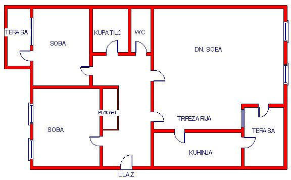 На продажу квартира, Savina, Novi Sad Područje