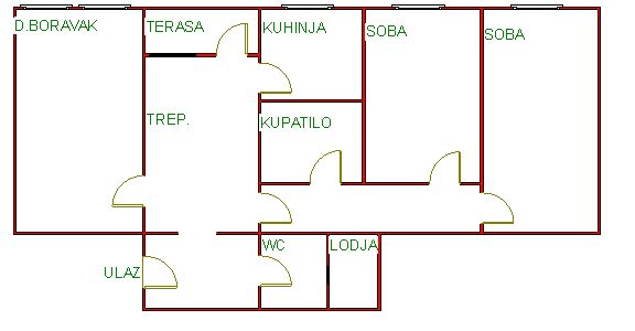 На продажу квартира, Centar, Novi Sad Područje