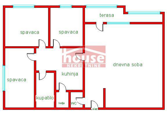 На продажу квартира, Liman 1, Novi Sad Područje