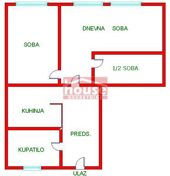 На продажу квартира, Kej, Novi Sad Područje