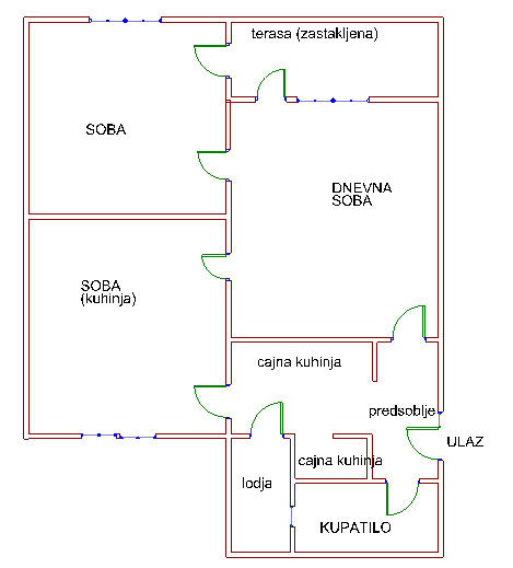 Продаем квартиру, Tašmajdan, Palilula, Beograd, Srbija